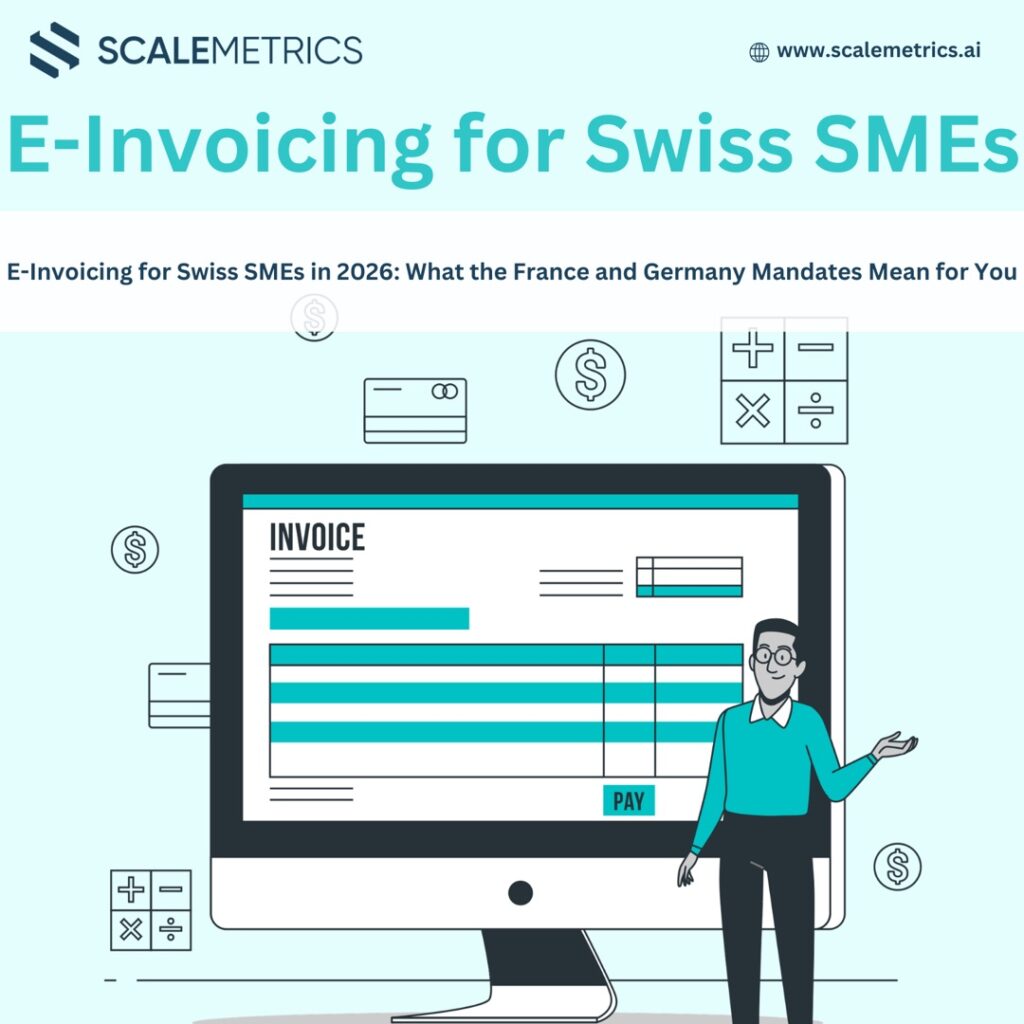E-invoicing for Swiss SMEs in 2026 with France and Germany mandates