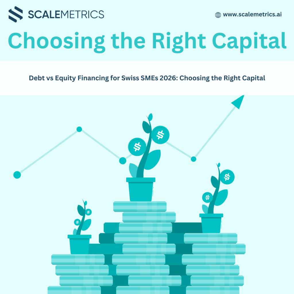 Debt vs equity financing for Swiss SMEs 2026: choosing the right capital