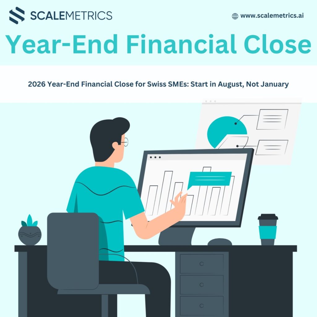 2026 year-end financial close preparation for Swiss SMEs, starting in August